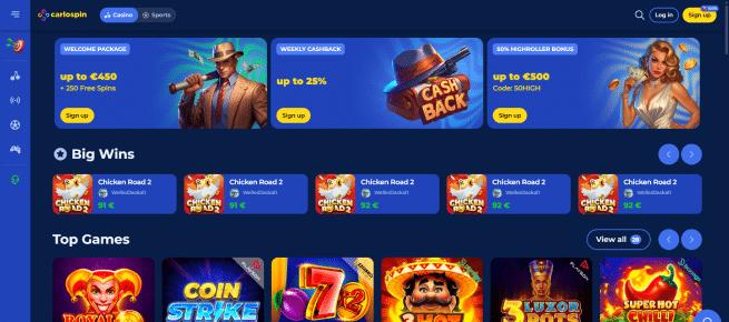 Carlospin casino betrouwbaar